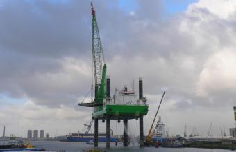 Huisman successfully delivers 600mt crane GeoSea “Neptune”