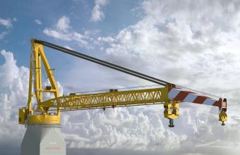 Huisman signs contract with Jan de Nul for a 5,000mt Tub Mounted Crane (TMC)