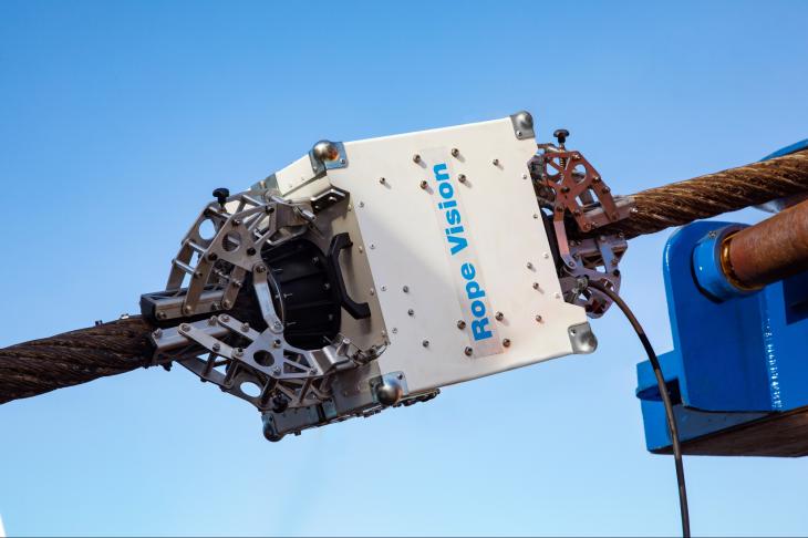 豪氏威马推出 Rope Vision 智能钢丝绳检测系统，拓展服务组合