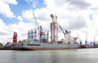 Successful installation MPT structure onboard Noble Globetrotter 1