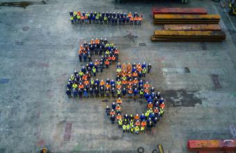 Huisman 25 jaar gevestigd in de Wiltonhaven van Schiedam