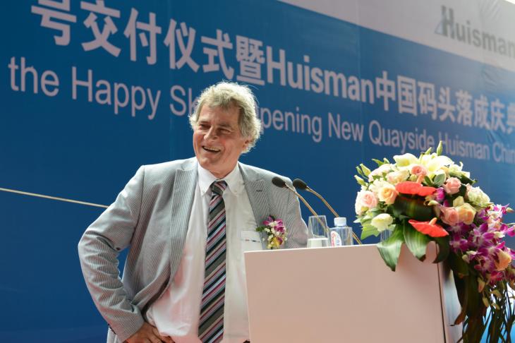 Huisman opent nieuwe kade Huisman China 