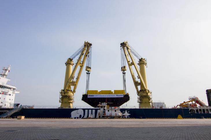 Jumbo Kinetic Lifts 3,000mt Record