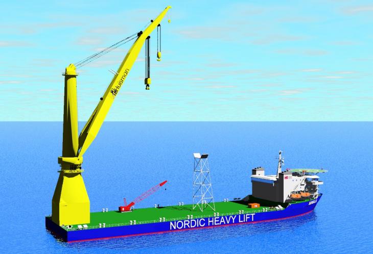 Nieuw record met opdracht voor 5000mt Offshore Mastkraan