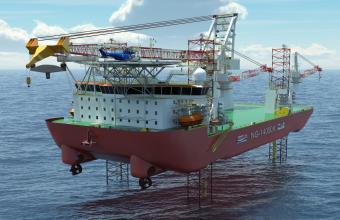 Huisman haalt contract voor ‘s werelds grootste “Leg Encircling Crane” binnen