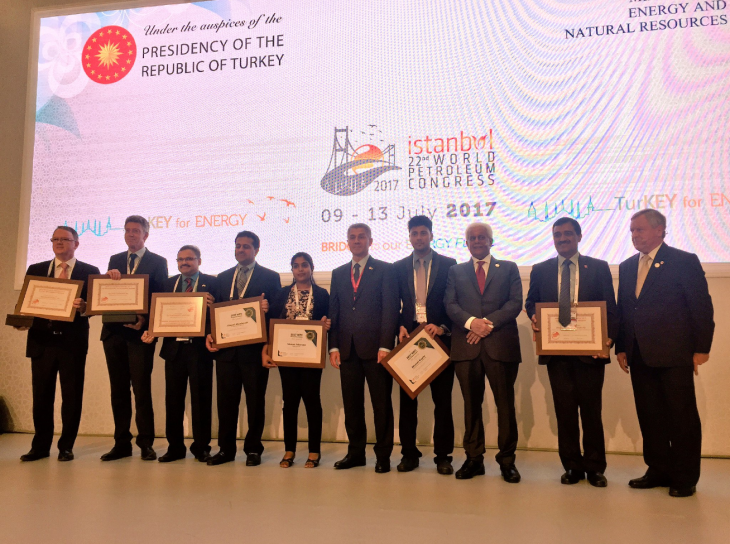 World Petroleum Congress Excellence Award for Huisman