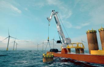 Huisman ontvangt order voor twee Knuckle Boom Kranen voor Sea1 Offshore