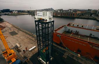 Edinburgh’s gravity energy storage demonstrator takes shape