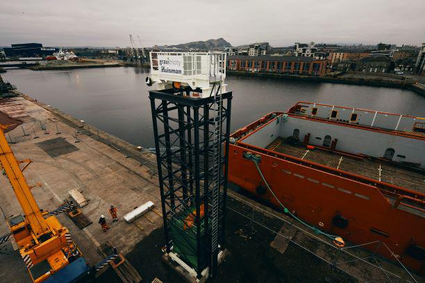 Edinburgh’s gravity energy storage demonstrator takes shape