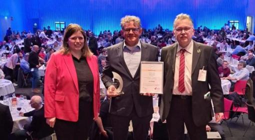 Huisman Geo receives prestigious innovation award for Huisman Composite Tubulars at GeoTHERM Conference in Offenburg