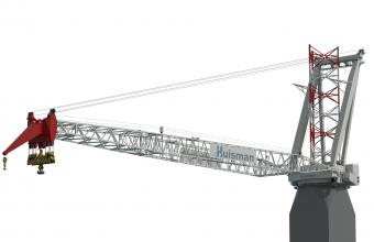 Huisman to deliver two >2,000mt Leg Encircling Cranes for Cadeler X-class vessels