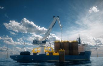 Huisman secures contract for two Knuckle Boom Cranes for Olympic Group