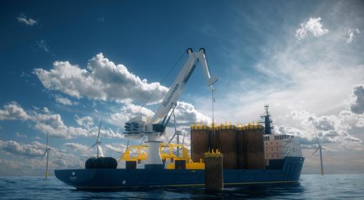 Huisman secures contract for two Knuckle Boom Cranes for Olympic Group