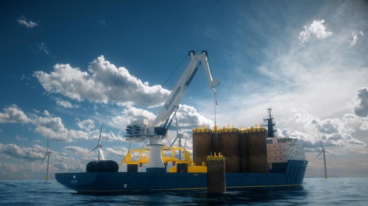 Huisman secures contract for two Knuckle Boom Cranes for Olympic Group