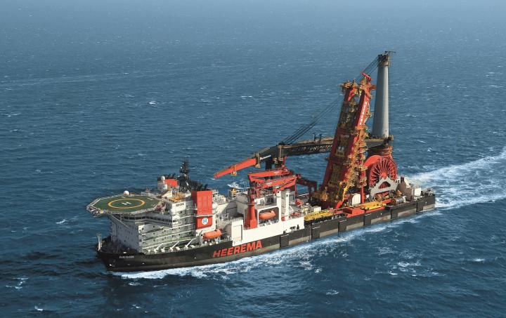 4,000mt Offshore Mast Crane, Aegir, Heerema
