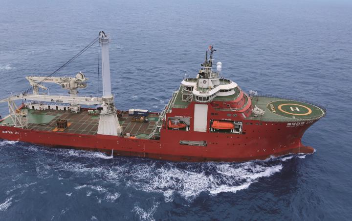 400吨 海上桅杆式起重机, 海洋石油286, COOEC