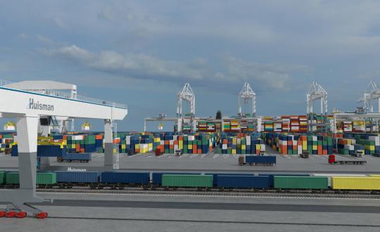 Container Handling Kranen
