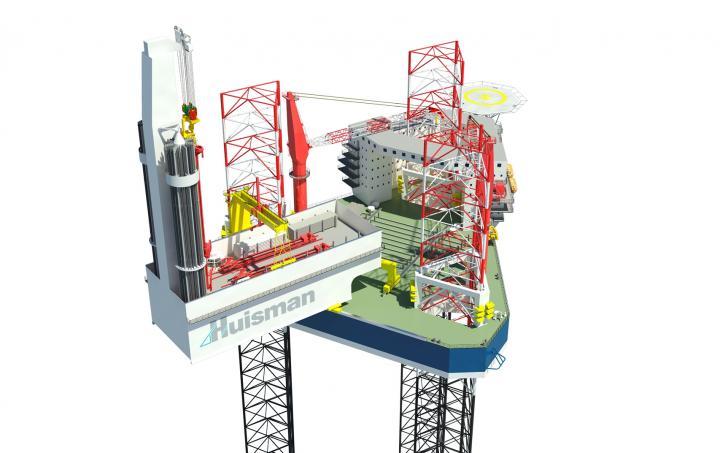 Rotating Cantilever Drilling Equipment Unit