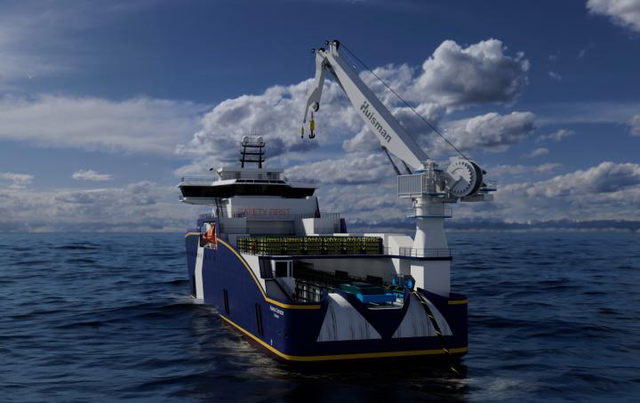 集成式阵列间海缆铺设系统