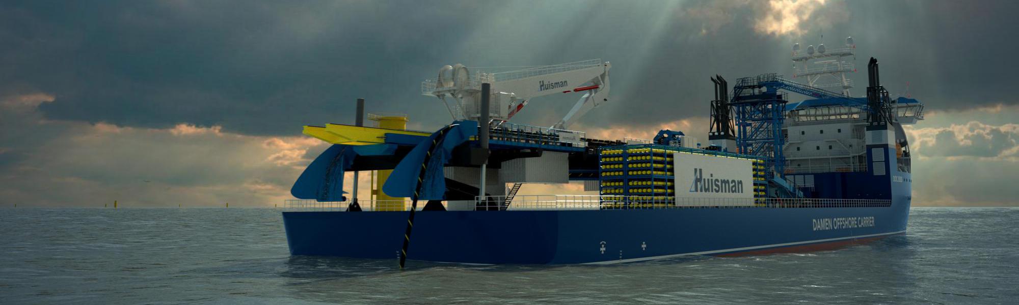 Motion Compensated Cable-Lay System