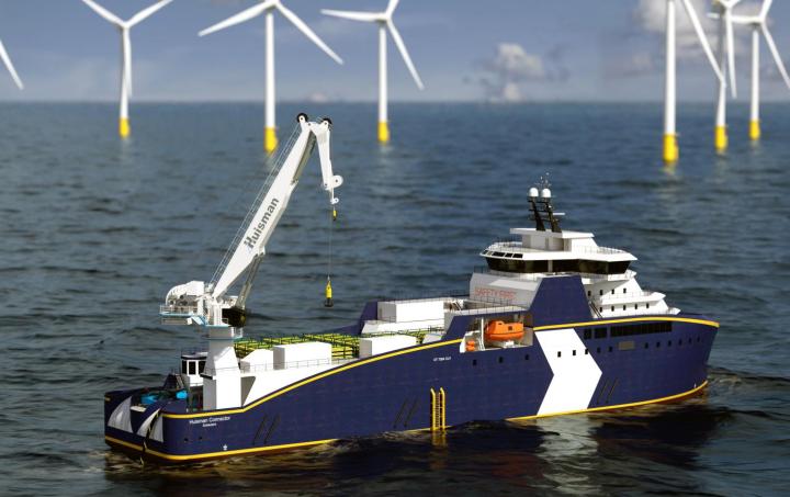 集成式阵列间海缆铺设系统