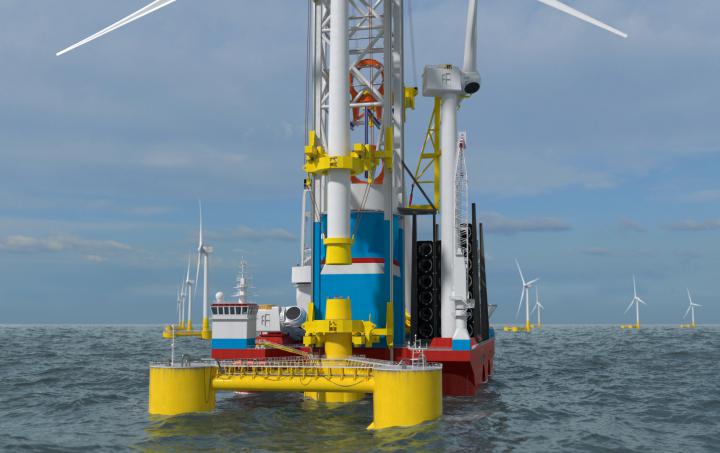 Windfarm Installation Vessel