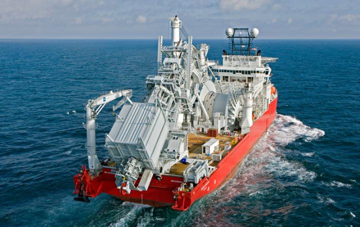 400mt Reel-lay Systeem Seven Oceans, Subsea 7