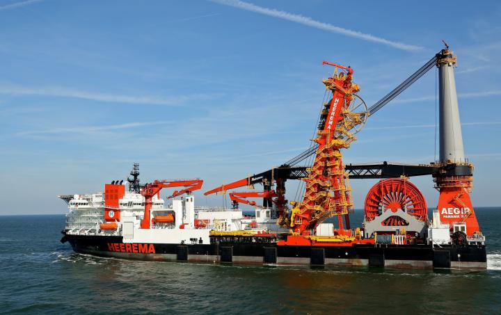 2,000mt Multi-lay System Aegir, Heerema (J-lay/Reel-lay/Flex-lay)