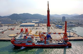 Another successful installation for Huisman China’s Skyhook