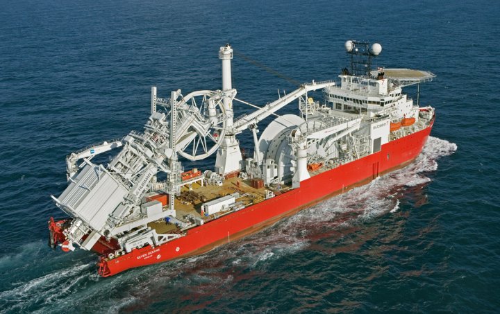 400mt 卷式铺管系统 Seven Oceans, Subsea 7