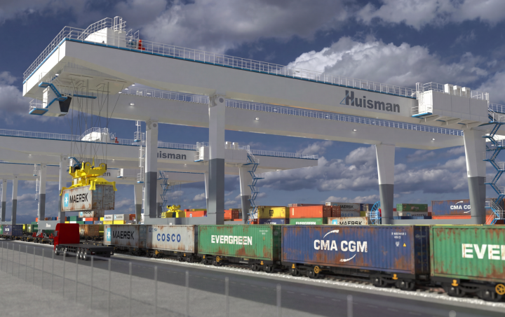 rail mounted gantry cranes